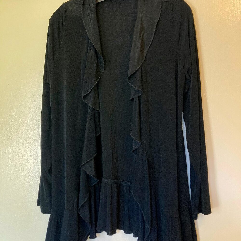 TravelSmith Black Cardigan /Jacket - Size L